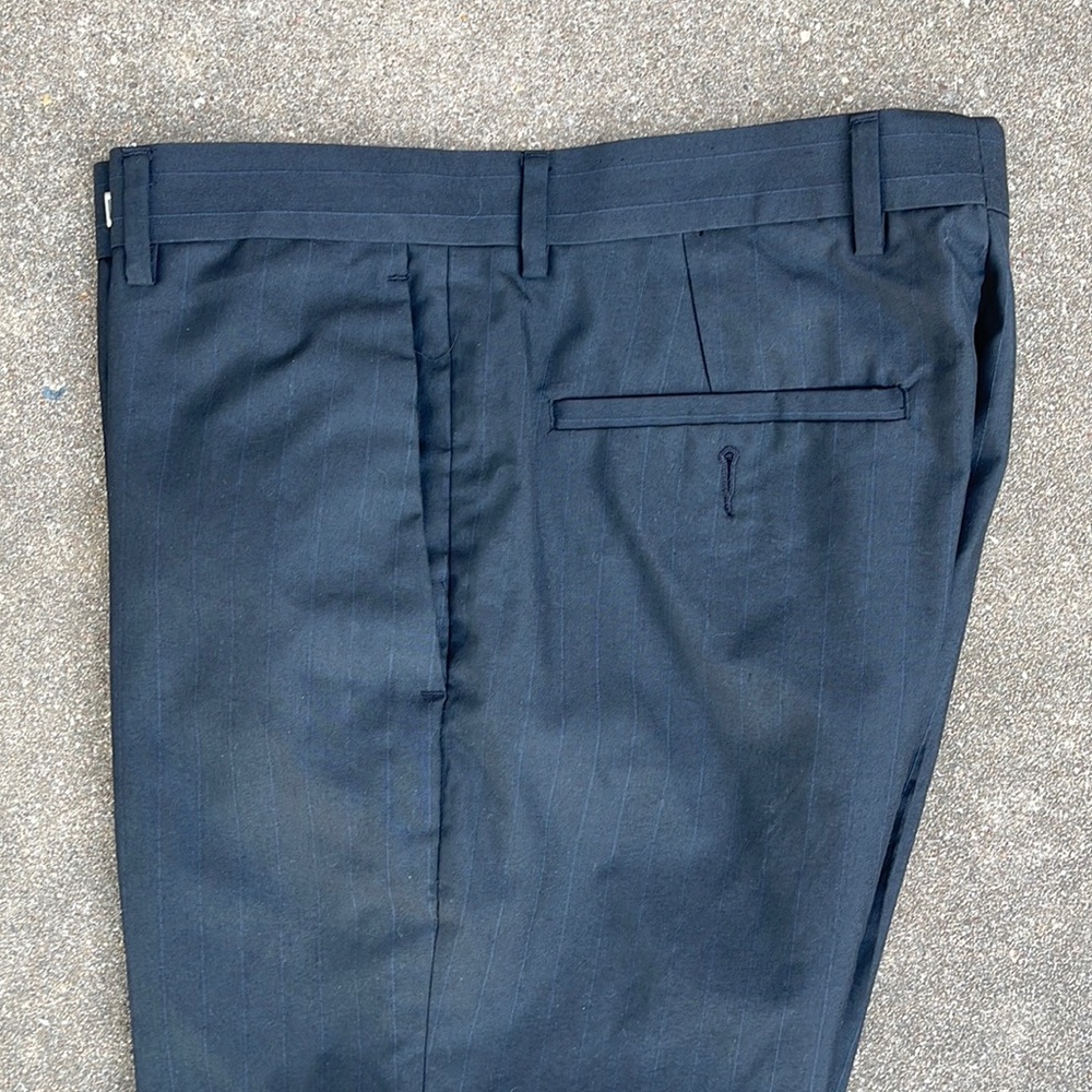 wMen’s Perry Ellis Portfolio (irregular) dress slacks Black 32x30